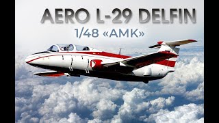 видео: AERO L-29 «DELFIN» AMK 1/48 • Пошаговая окраска • картинка: AERO L-29 «DELFIN» AMK 1/48 • Пошаговая окраска •