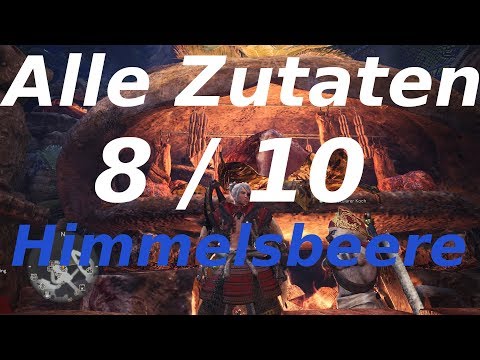 Monster Hunter World alle Bonus Zutaten der Kantine: 8 von 10 Himmelsbeere