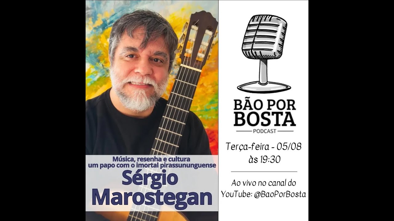Sérgio Marostegan Encanta no “Bão Por Bos...Ta Podcast”