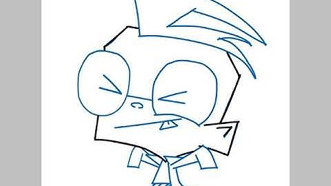 Dib Membrane (speed paint) (Invader Zim)