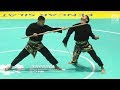 TERBAIK !!! Seni Ganda Putra | World Pencak Silat Championship "Singapore 2018"