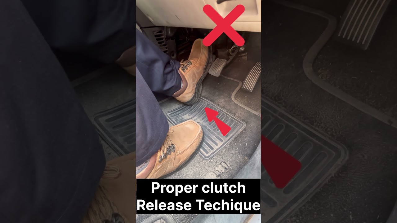 Proper clutch Release Method 
