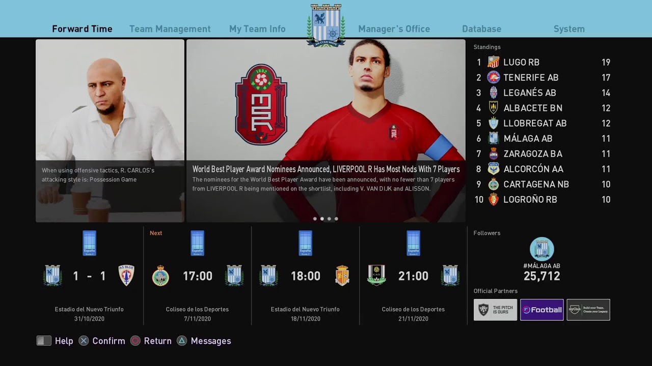 PES 21 |REBUILDING A FALLEN GIANT! | PES 21 Master League: Malaga CF  (Episode 4)