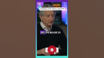 Godfather of AI warns about AI 👀 #shorts #ai #artificialintelligence #geoffreyhinton