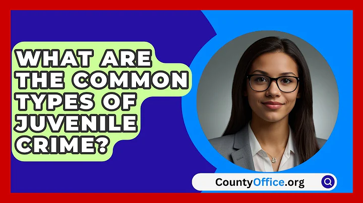 What Are The Common Types Of Juvenile Crime? - CountyOffice.org