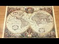 Timelapse Puzzle : 5000 Pieces Ravensburger : Antique World Map (No.17 411 9)