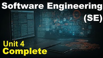 Complete Unit 4 | In One shot | Software Engineering (SE) | BCA 4 Semester | MIC