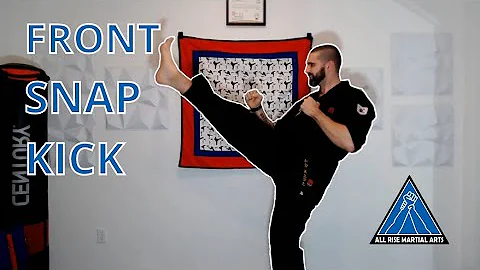 How to do a Front Snap Kick for Taekwondo