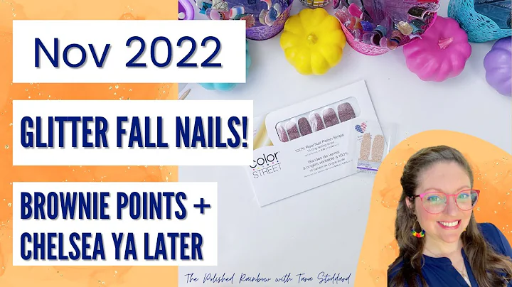 New Color Street Manicure - Fall Glitter - Brownie...