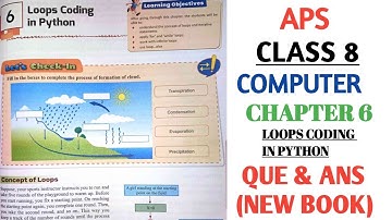 Army public school class 8 Computer| Live Wire | Chapter 6 LOOPS CODING IN PYTHON  @nksclasses