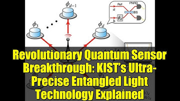 Revolutionary Quantum Sensor Breakthrough: KIST’s Ultra-Precise Entangled Light Technology Explained