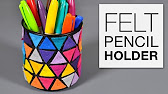 DIY Valentine's Day Heart Craft For Kids - Pencil Holder - YouTube