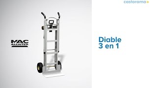 Diable Charge Lourde Mac Allister 250 Kg Castorama