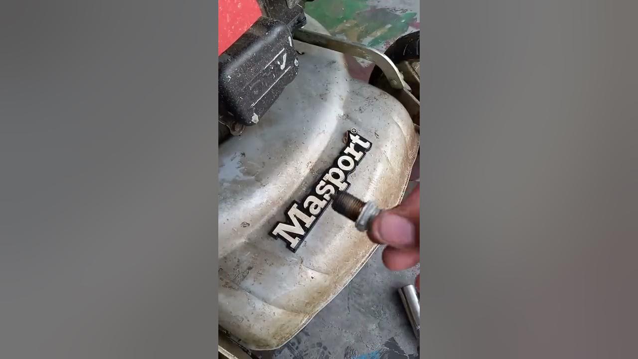masport 800 spark plug change YouTube