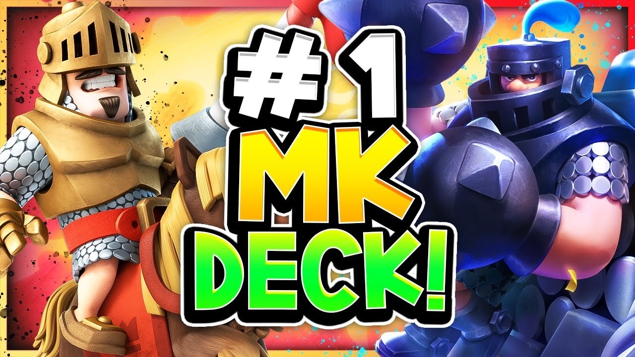 SirTagCR: #1 BEST MEGA KNIGHT DECK in CLASH ROYALE! 🏆 - RoyaleAPI