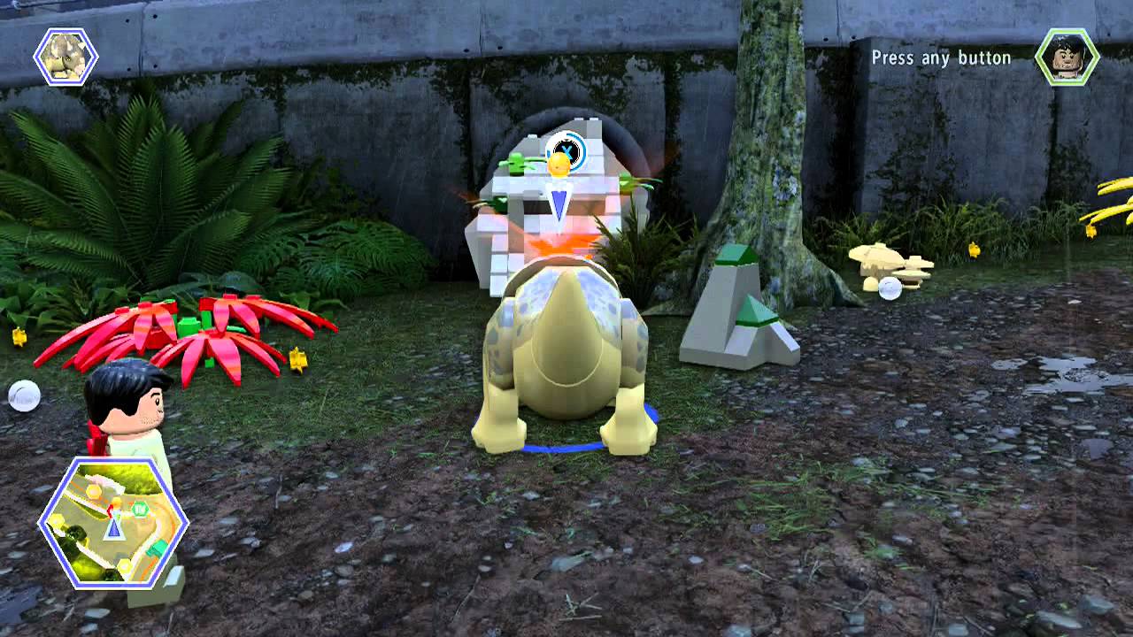 Lego jurassic world red brick attract studs sale