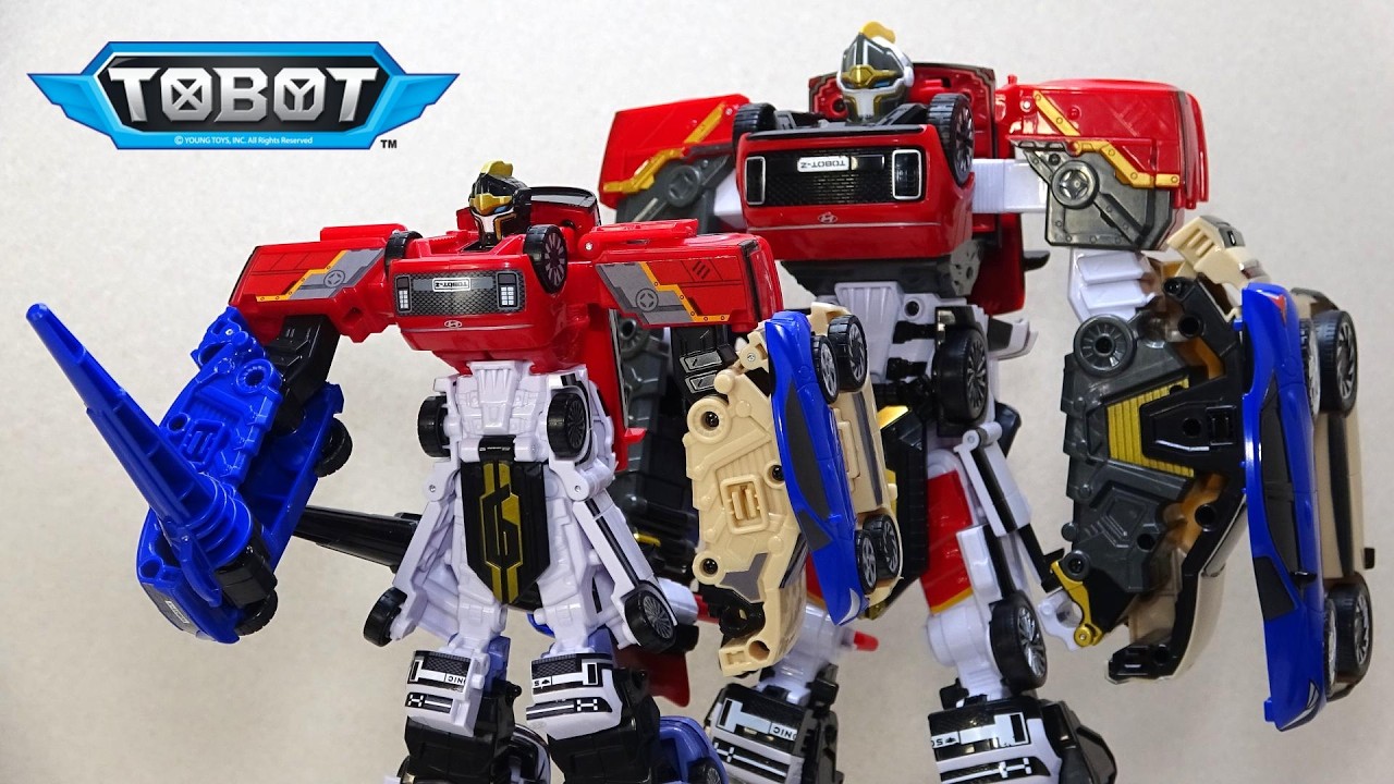 Mini version of 6 robots combining] Tobot Great 6 Sticker hell