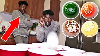 EXTREME BEER PONG CHALLENGE!! (DANGEROUS DRINKS)