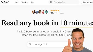 Discovering Book Summaries with So Brief 📚