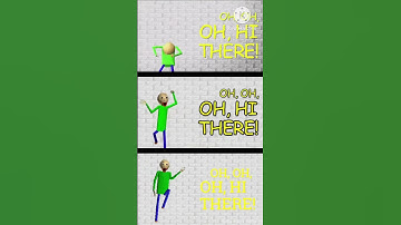 Thumbnail of Baldi You're Mine Animation Comparison #baldisbasics #shorts