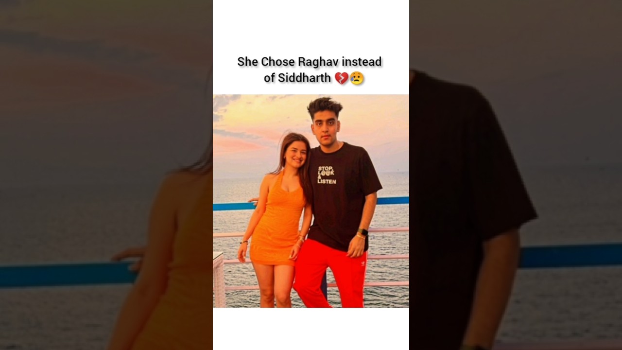 Sidneet Love Story Ends .. #sidneet Raghav Sharma Entry 💔😥 #heartbroken #avneetkaur #shorts