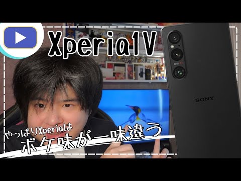 新型 Xperia1V のボケ感はすごい！素晴らしい所もある！