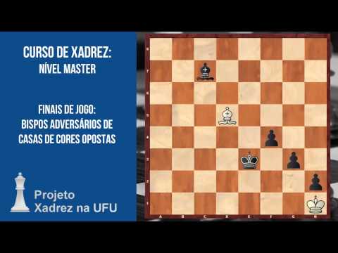 Bispos adversários de casas de cores opostas