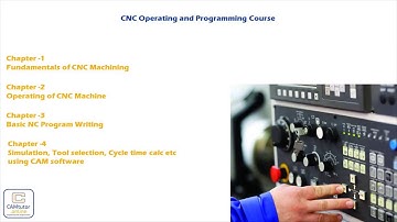 Online CNC operating and programming training course -CAMtutor