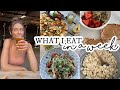 What I Eat In A Week | realistic, out socializing, healthy ish