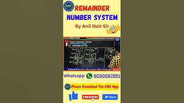 Number System | ‎@AnilNairClasses  | #mathstricks #math #cat2024 #competitiveexams #factors