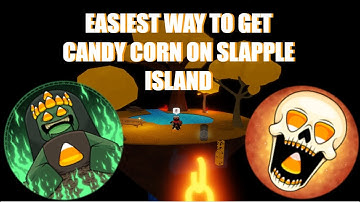 EASIEST WAY TO GET CANDY CORN AT SLAPPLE ISLAND | Slap Battles Halloween Candy Corn