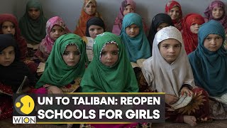 Information UN condemns a year-long Taliban ban on Afghan girls' education | Latest English News | WION News Update