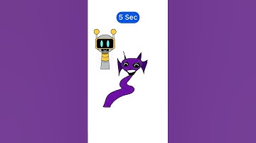 Sprunki Drawing in 5 sec for DURPLE Phase 3 | Incredible Sprunki