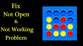 How to Fix 4 In A Row King App Not Working Issue | "4 In A Row King" Not Open Problem in Android screenshot 1