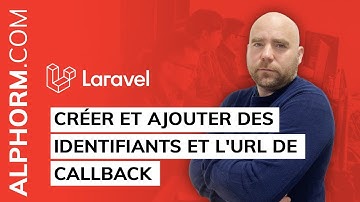 Formation Laravel : Créer et ajouter des identifiants et l