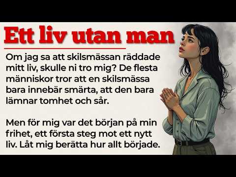 Skilsmässan har förändrat mitt liv | Learn Swedish with Stories | Swedish Stories