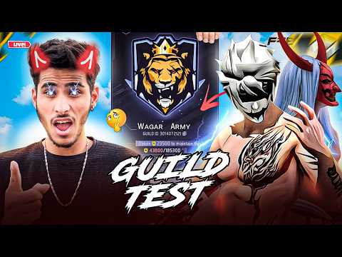 Guild Test 1vs2 Clash Squed😲Free Fire Live Guild Test🤩 #guildtestlive #freefirelive #ffguildtest