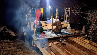 Last night at the riverside cottage, the next morning we got 3 fish | Dayak Life screenshot 5