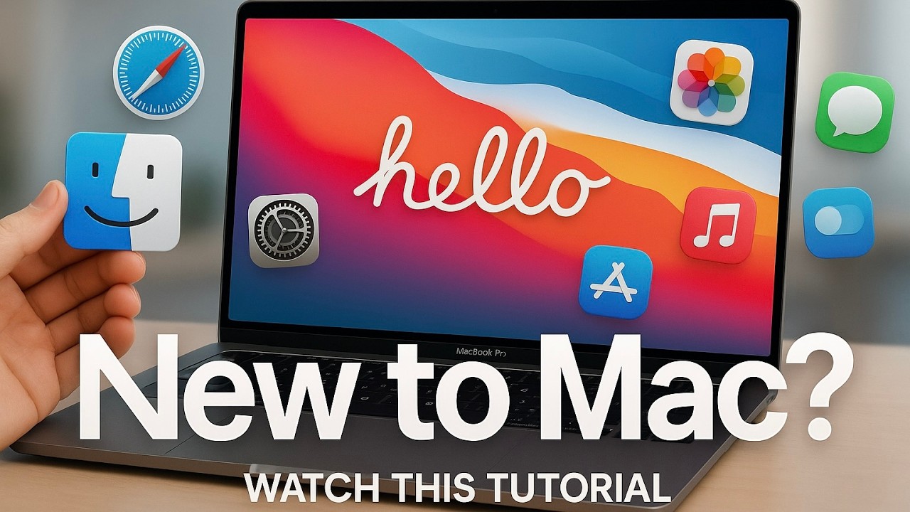 New to Mac? Mac Tutorial 2025 (Complete macOS Beginner’s Guide) - YouTube