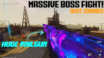 MW2 RUST ZOMBIES! MASSIVE BOSS FIGHT! | Call of Duty: Black Ops 3 Zombies