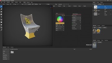 Videoguide - Export 3DStudio Import in Armorpaint, 3d Painting, PBR Materials and Texture Creation
