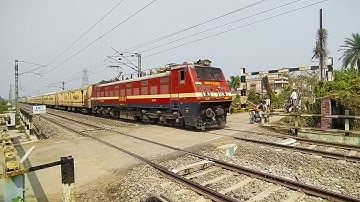 Superfast high speedy intercity express skipping Balagarh level crossing