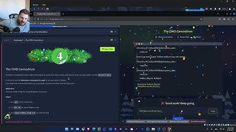 Advent of Cyber Prep Track | Task 8 - Challenge 4 - The CMD Conundrum