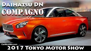 Daihatsu DN Compagno Concept | Canbus | Tokyo Motor Show 2017 | CarNichiWa.com