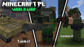 Best World War Addons For MCPE 1.20 