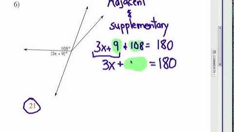 How to Study Angle Relationships: Self Quiz 2