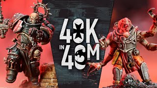 New Black Templar Vs Gsc Brood Brothers - A Fight For Workers Rights 40K In 40M Warhammer Battle