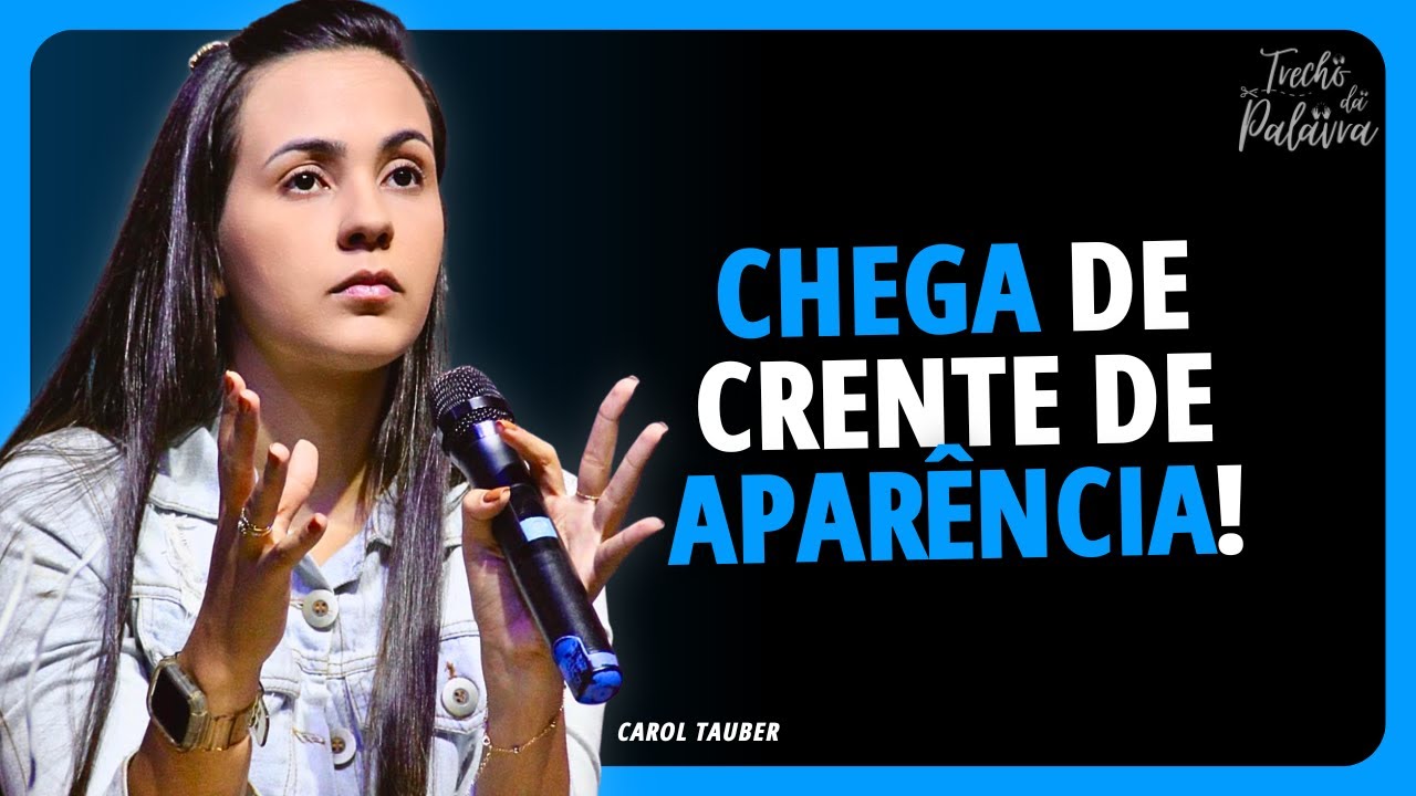 DEUS PROCURA quem NÃO negocia SANTIDADE | Carol Tauber