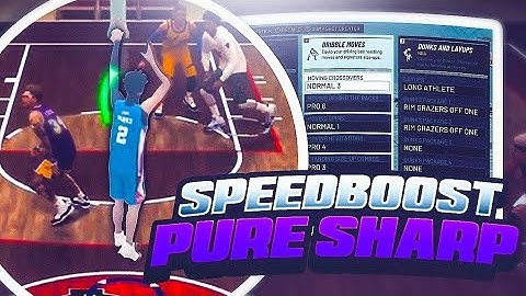 #NBA 2K20 Best Speedboosting Sharp Mixtape