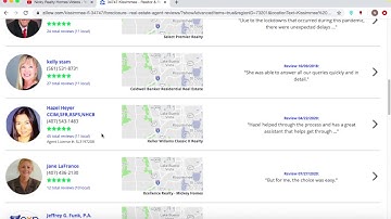 HOW TO FIND LISTING AGENTS ON ZILLOW